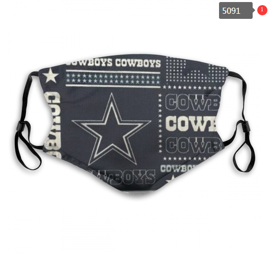 NFL Dallas cowboys #9 Dust mask with filter